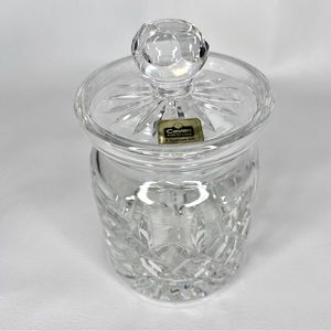 Cavan Irish Cut Lead Crystal Jelly or Honey Jar